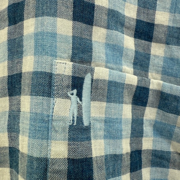 johnnie-O Hyat Hangin Out Button Up Shirt Malibu Size Large - Picture 3 of 6